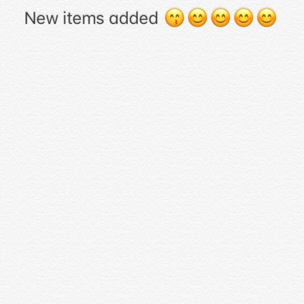 New items added check it out